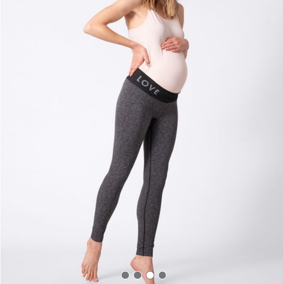 Seraphine 'Love' active leggings EUC - Picture 1 of 2